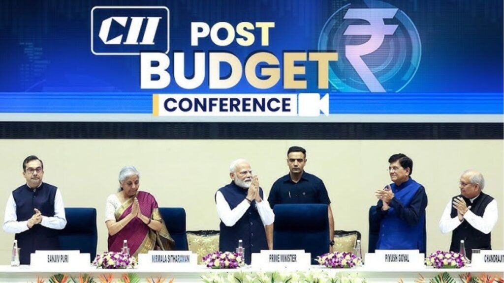 PM Modi - CII Post Budget Highlight